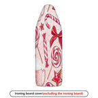 1-Piece Candy Christmas Ribbon  Ironing Board Cover, Universal Size, Without Board