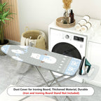 1-Piece Snowflake Mittens Cat  Ironing Board Cover, Universal Size, Without Board