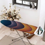 1-Piece Retro Orange Scales  Ironing Board Cover, Universal Size, Without Board