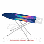 1-Piece Colorful Dragonfly Starry Sky Fantasy  Ironing Board Cover, Universal Size, Without Board