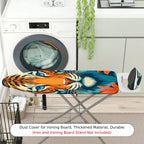 1-Piece Tiger Animal Floral  Ironing Board Cover, Universal Size, Without Board