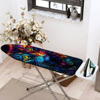 1-Piece Colorful Cat Galaxy  Ironing Board Cover, Universal Size, Without Board