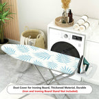 1-Piece Tropical Leaf Pattern Decorative Laundry  Ironing Board Cover, Universal Size, Without Board