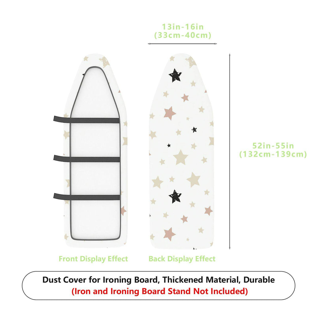 1-Piece Star Pattern Decor Stylish  Ironing Board Cover, Universal Size, Without Board