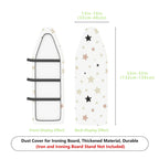 1-Piece Star Pattern Decor Stylish  Ironing Board Cover, Universal Size, Without Board