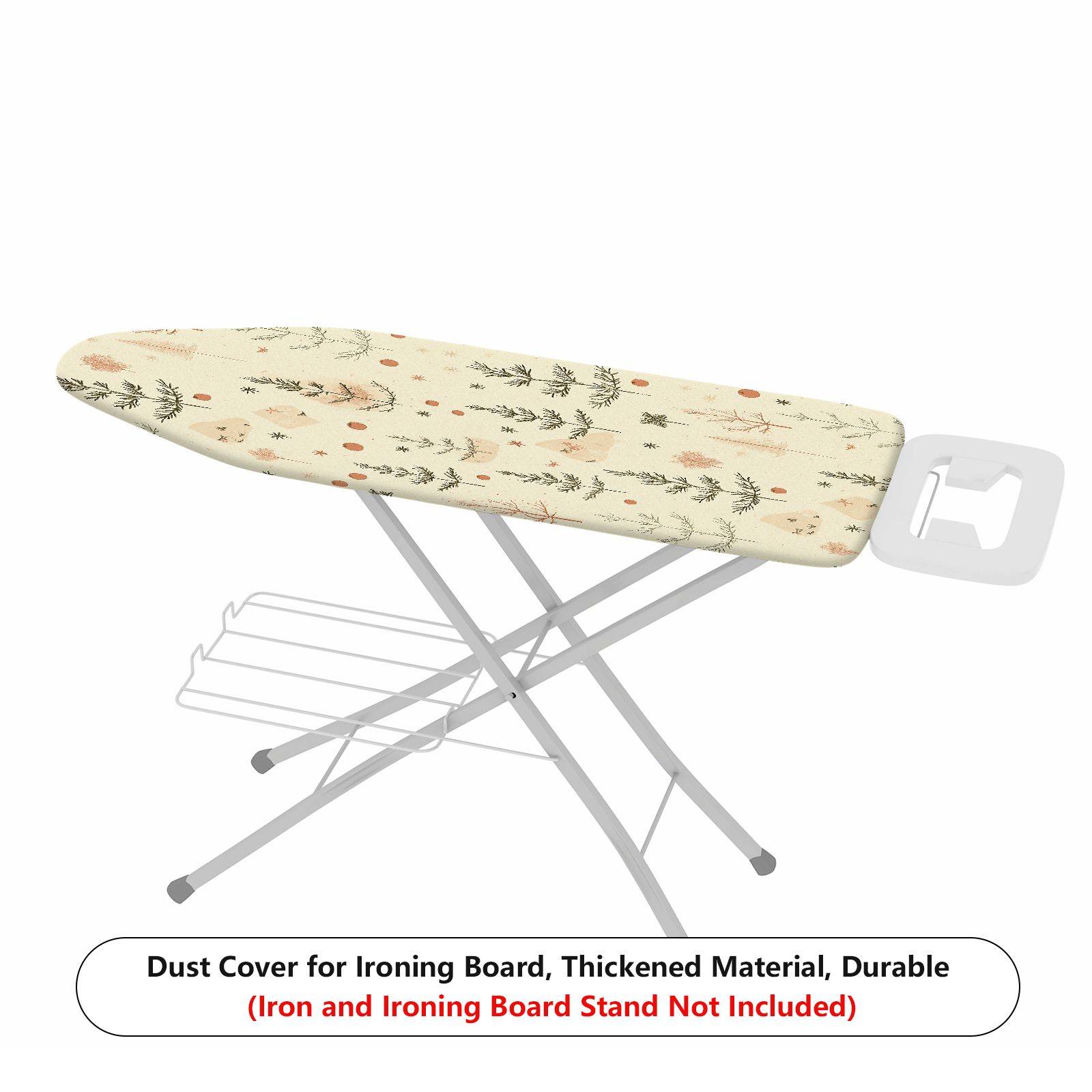 1-Piece Pine Tree Abstract Stars  Ironing Board Cover, Universal Size, Without Board