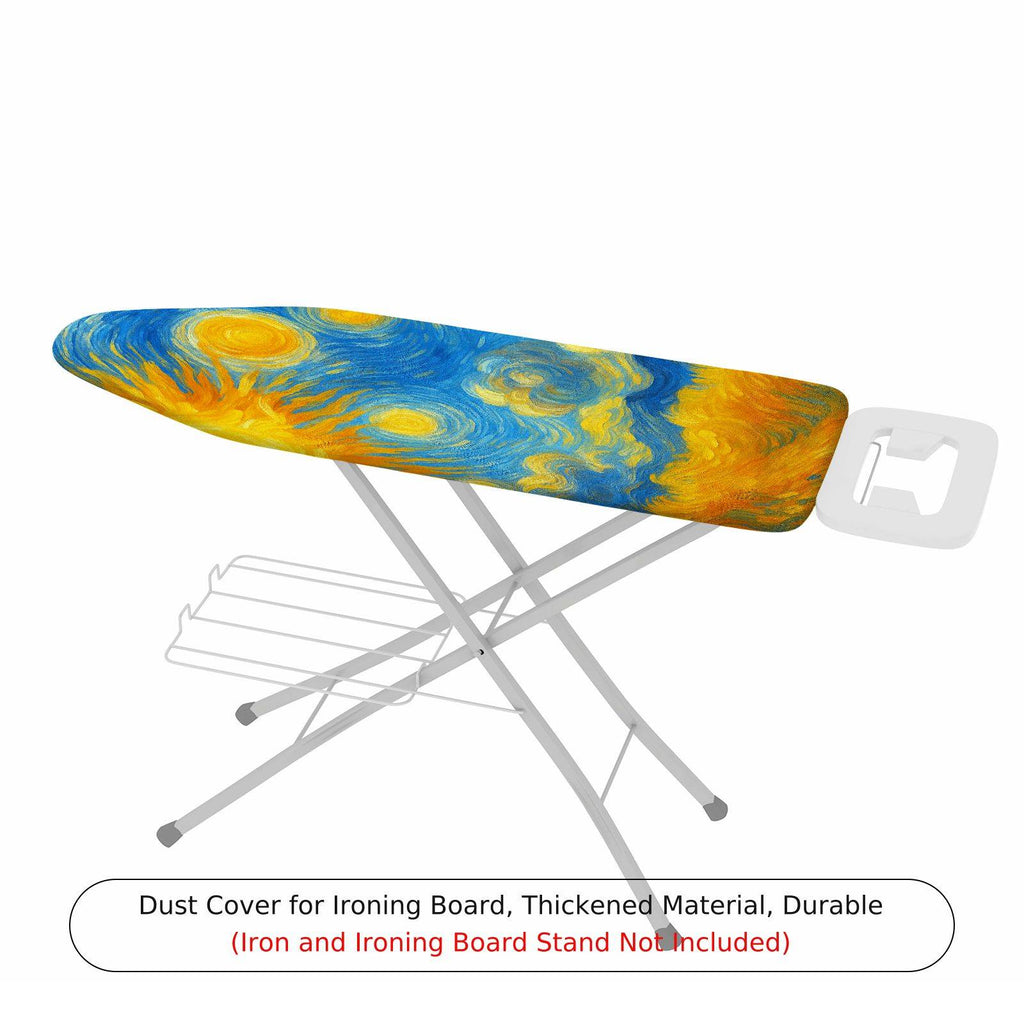 1-Piece Starry Night Van Gogh Painting Print Art  Ironing Board Cover, Universal Size, Without Board