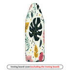 1-Piece Tropical Plant Leaf Pattern Jungle Style  Ironing Board Cover, Universal Size, Without Board