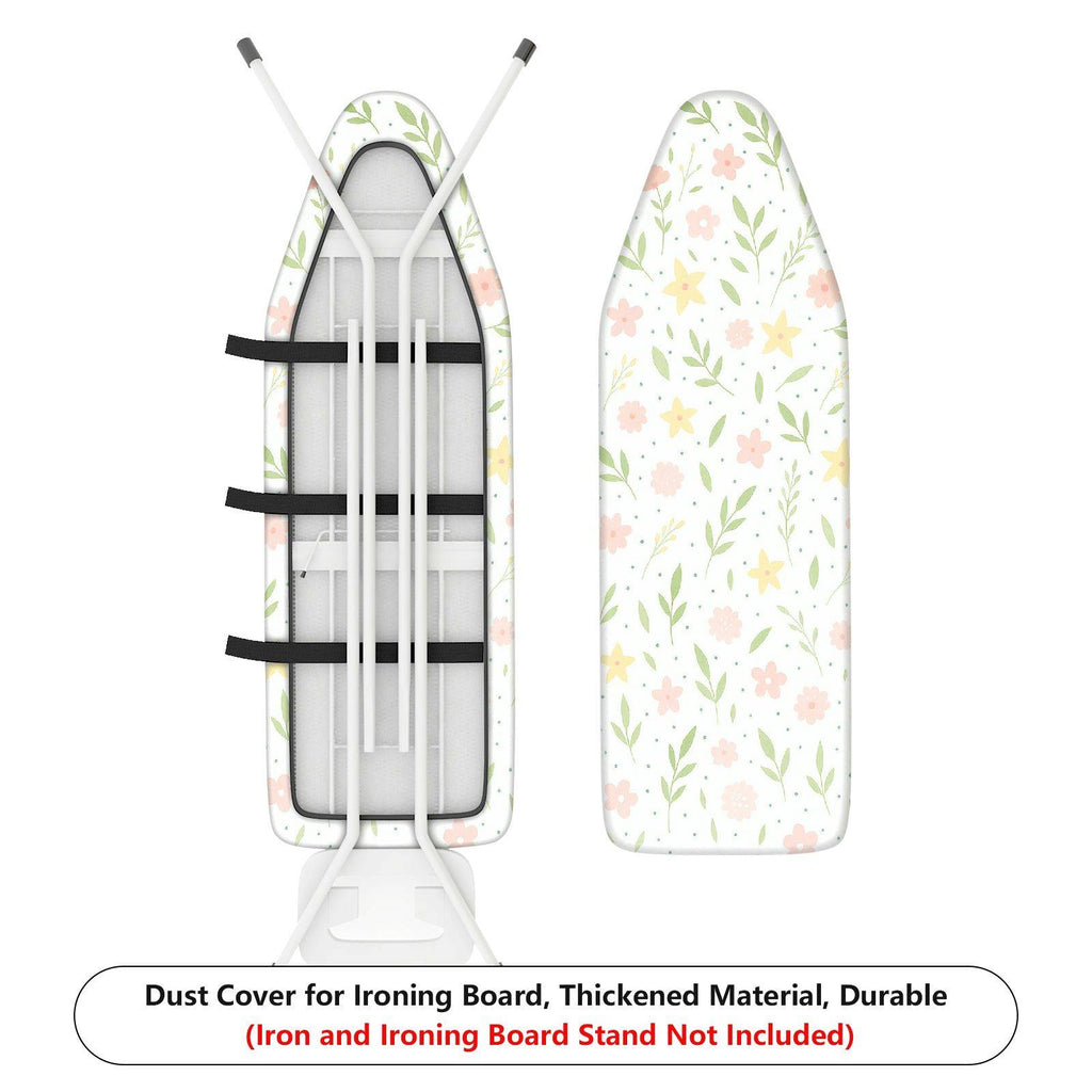 1-Piece Floral Leaf Star  Ironing Board Cover, Universal Size, Without Board