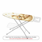 1-Piece Bear Sleeping Starry  Ironing Board Cover, Universal Size, Without Board