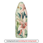 1-Piece Floral Pattern, Tropical Atmosphere, Elegant Design, Household  Ironing Board Cover, Universal Size, Without Board