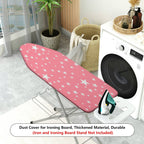 1-Piece Pink Star Pattern Sky Galaxy  Ironing Board Cover, Universal Size, Without Board