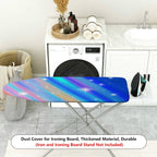 1-Piece Sparkling Rainbow Starry  Ironing Board Cover, Universal Size, Without Board