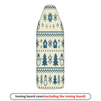 1-Piece Christmas Snowman Tree  Ironing Board Cover, Universal Size, Without Board
