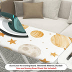1-Piece Moon Star Planet  Ironing Board Cover, Universal Size, Without Board