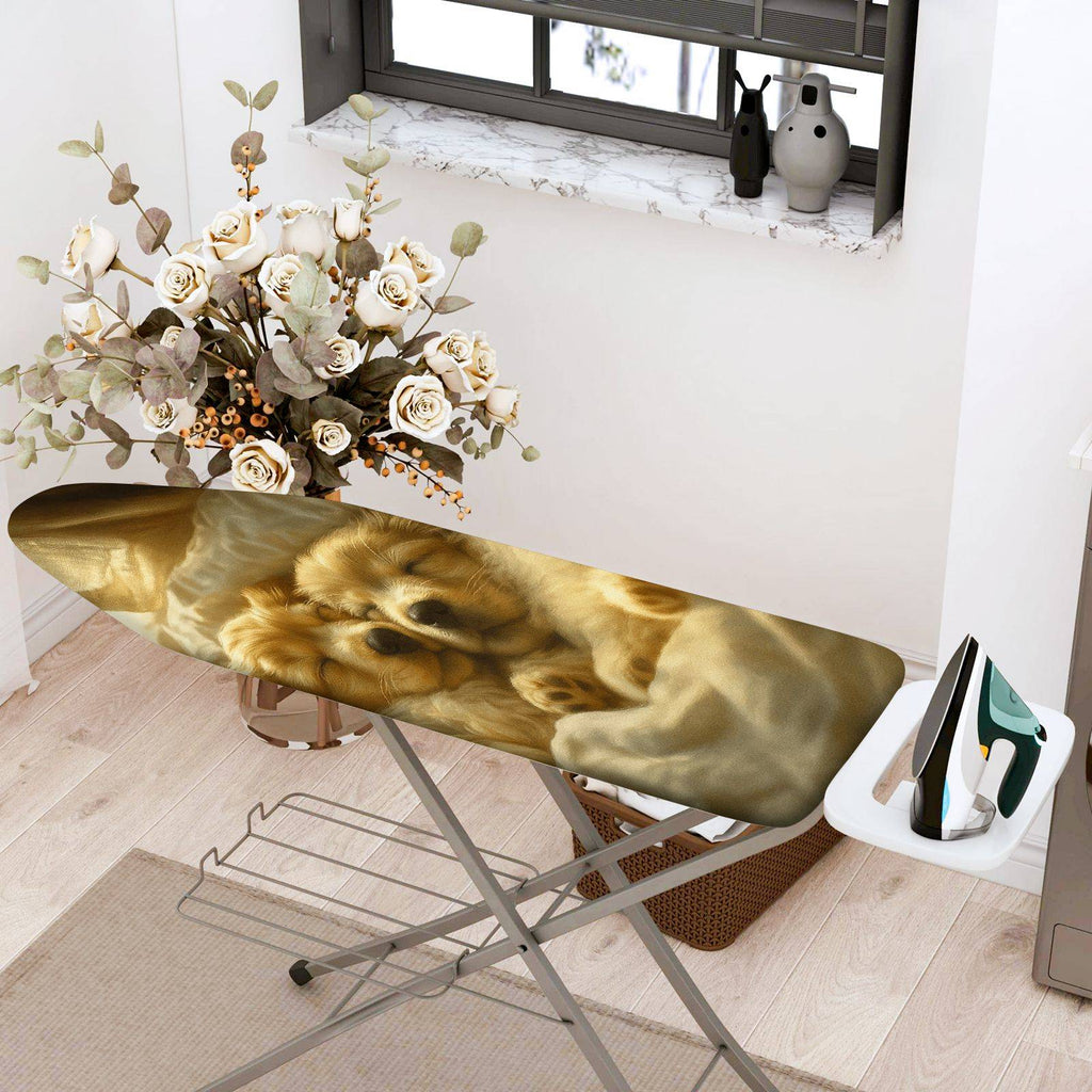 1-Piece Dog Puppy Sleeping  Ironing Board Cover, Universal Size, Without Board