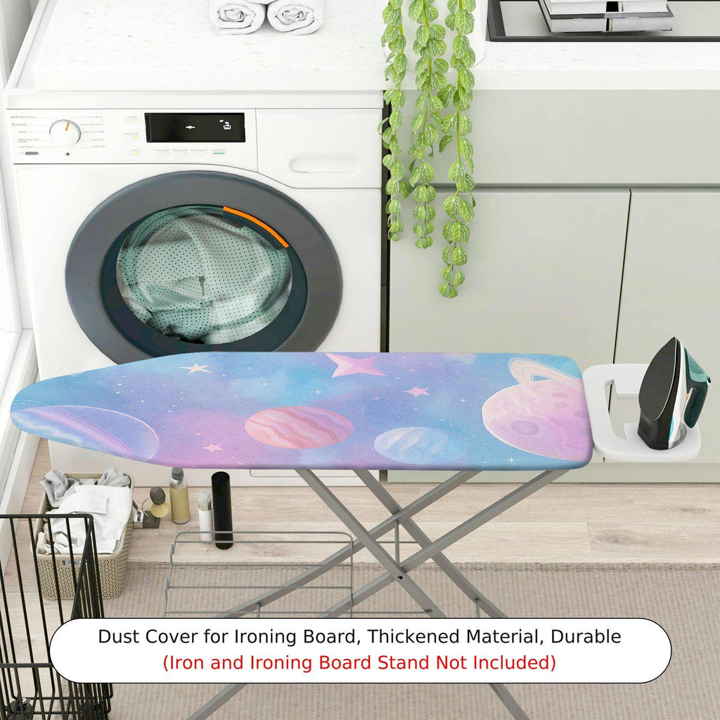 1-Piece Space Galaxy Star  Ironing Board Cover, Universal Size, Without Board