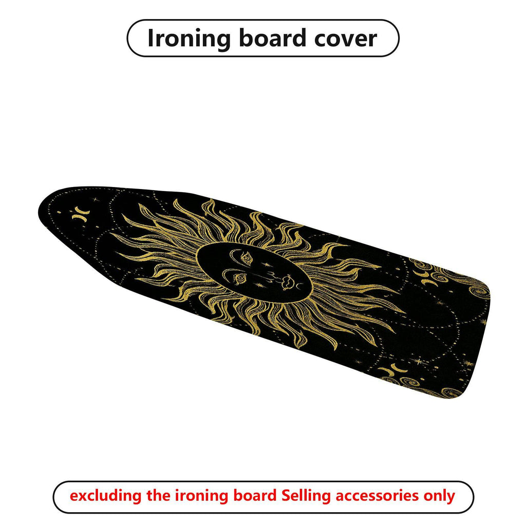1-Piece Sun Moon Star  Ironing Board Cover, Universal Size, Without Board