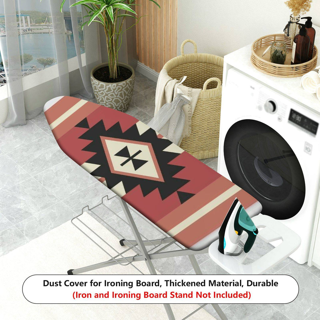1-Piece Geometric Tribal Pattern Retro Ethnic Style  Ironing Board Cover, Universal Size, Without Board