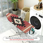 1-Piece Geometric Tribal Pattern Retro Ethnic Style  Ironing Board Cover, Universal Size, Without Board