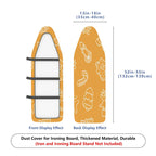 1-Piece Christmas Reindeer Candy  Ironing Board Cover, Universal Size, Without Board