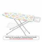 1-Piece Hearts Stars Bow  Ironing Board Cover, Universal Size, Without Board