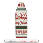 1-Piece Christmas Reindeer Snowflake  Ironing Board Cover, Universal Size, Without Board