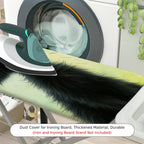 1-Piece Black Cat Green Eyes Cute  Ironing Board Cover, Universal Size, Without Board