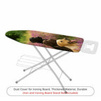 1-Piece Dog Nature Floral  Ironing Board Cover, Universal Size, Without Board