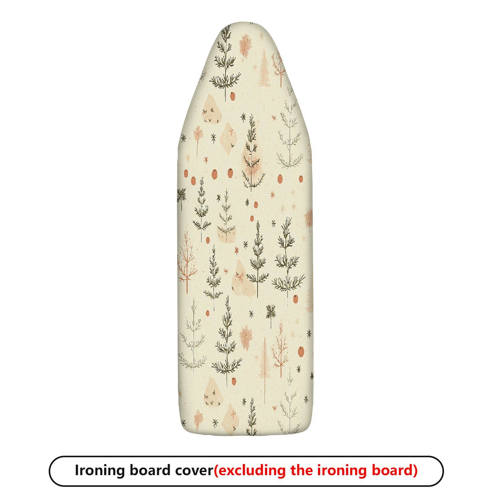 1-Piece Pine Tree Abstract Stars  Ironing Board Cover, Universal Size, Without Board