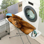1-Piece Dog Cute Playful  Ironing Board Cover, Universal Size, Without Board