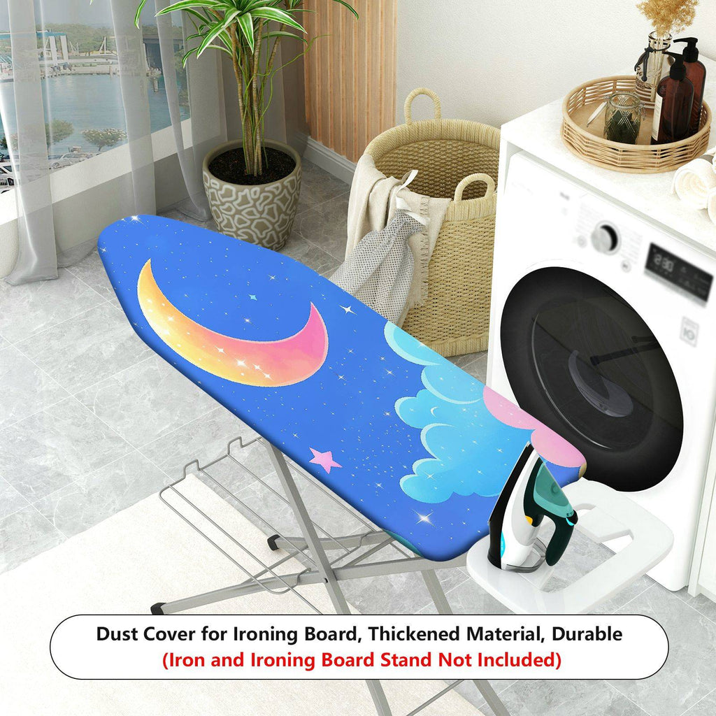 1-Piece Moon Star Cloud  Ironing Board Cover, Universal Size, Without Board