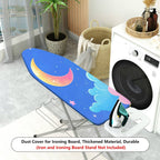 1-Piece Moon Star Cloud  Ironing Board Cover, Universal Size, Without Board