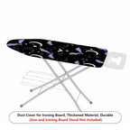 1-Piece Night Black Bat Moon Star  Ironing Board Cover, Universal Size, Without Board