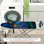 1-Piece Mushroom Starry Night Forest  Ironing Board Cover, Universal Size, Without Board