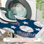 1-Piece Baseball Stars Sports  Ironing Board Cover, Universal Size, Without Board
