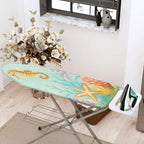 1-Piece Underwater Seahorse Starfish  Ironing Board Cover, Universal Size, Without Board