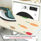 1-Piece Fruit Carrot Pattern Strawberry  Ironing Board Cover, Universal Size, Without Board