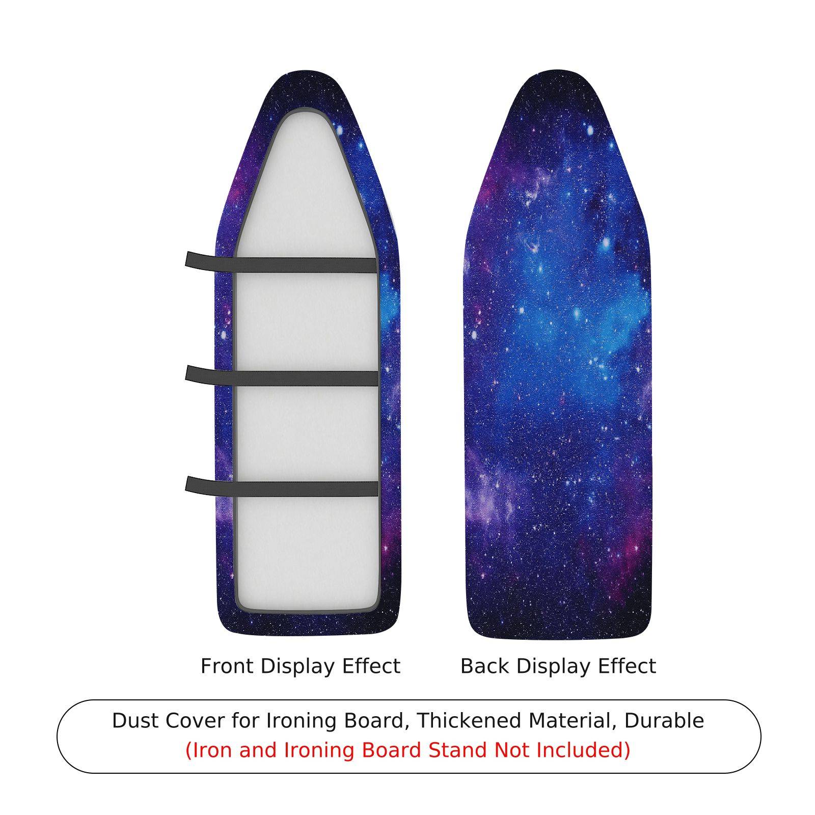 1-Piece Galaxy Starry Space  Ironing Board Cover, Universal Size, Without Board