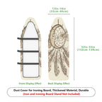 1-Piece Dreamcatcher Feather Bohemian  Ironing Board Cover, Universal Size, Without Board