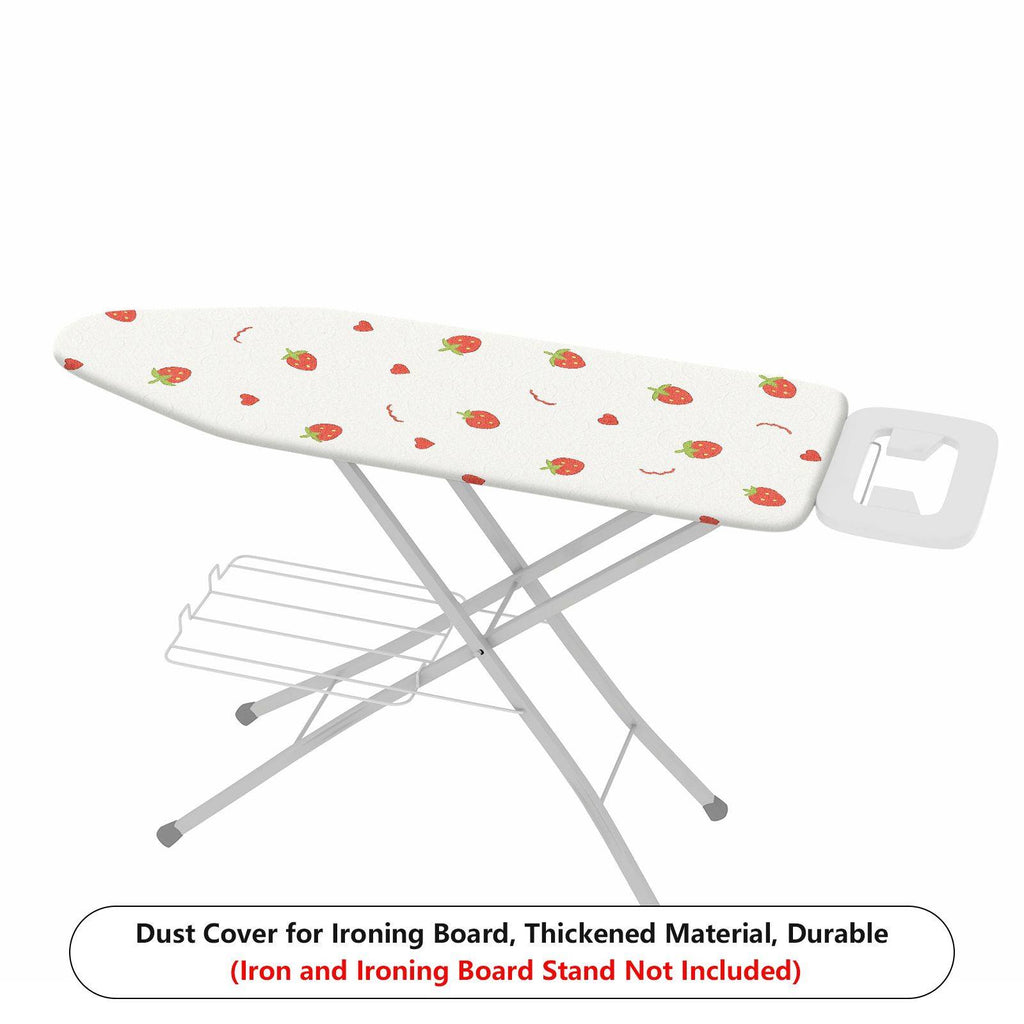 1-Piece Strawberry Heart Pattern Cute  Ironing Board Cover, Universal Size, Without Board