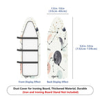1-Piece Constellation Moon Star  Ironing Board Cover, Universal Size, Without Board