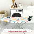 1-Piece Star Heart Pattern Abstract Shapes  Ironing Board Cover, Universal Size, Without Board