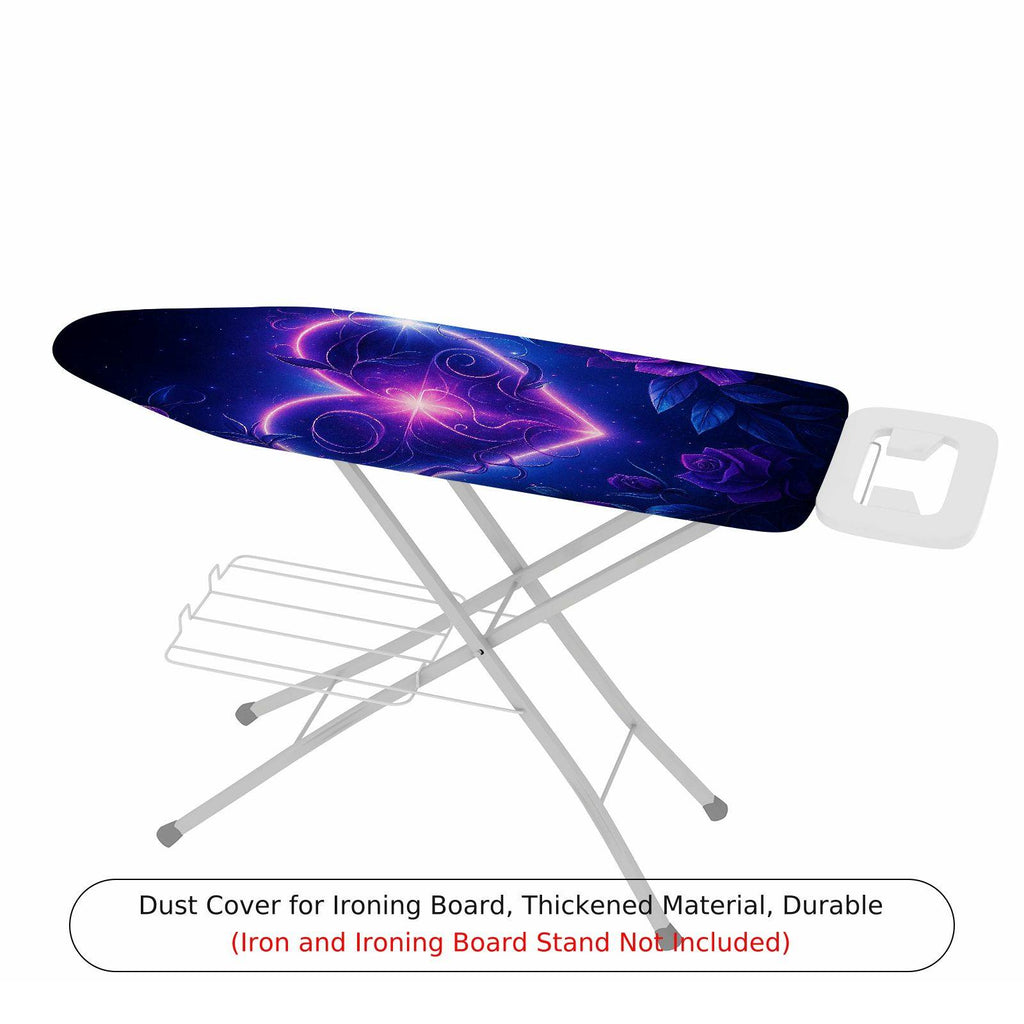 1-Piece Galaxy Roses Stars  Ironing Board Cover, Universal Size, Without Board