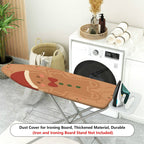 1-Piece Christmas Gingerbread Santa  Ironing Board Cover, Universal Size, Without Board