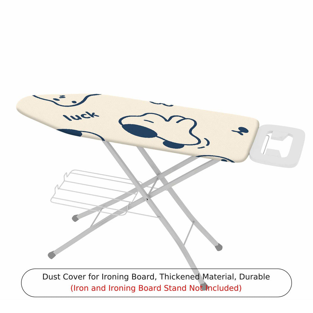 1-Piece Lucky Dog Happiness  Ironing Board Cover, Universal Size, Without Board