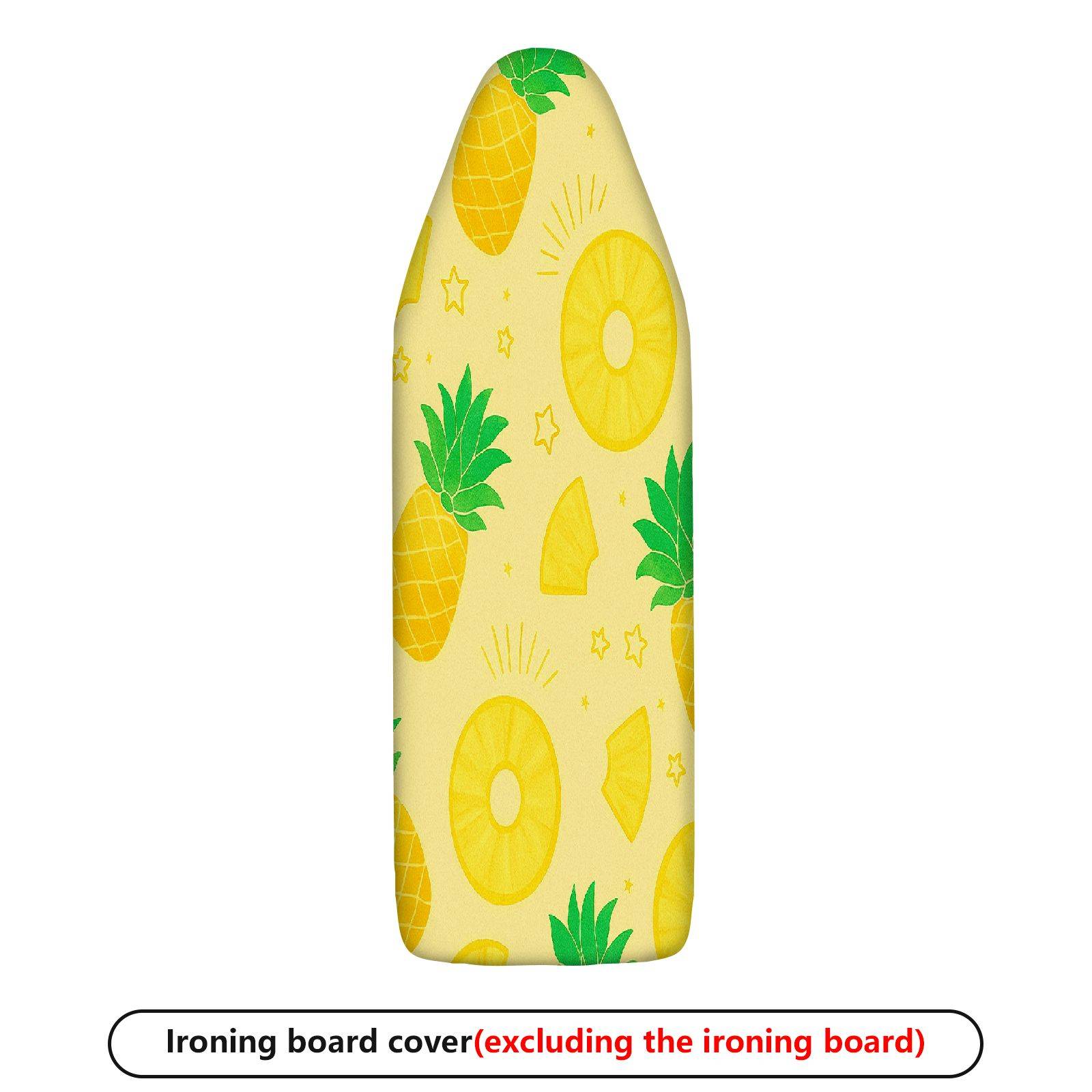 1-Piece Pineapple Yellow Star  Ironing Board Cover, Universal Size, Without Board