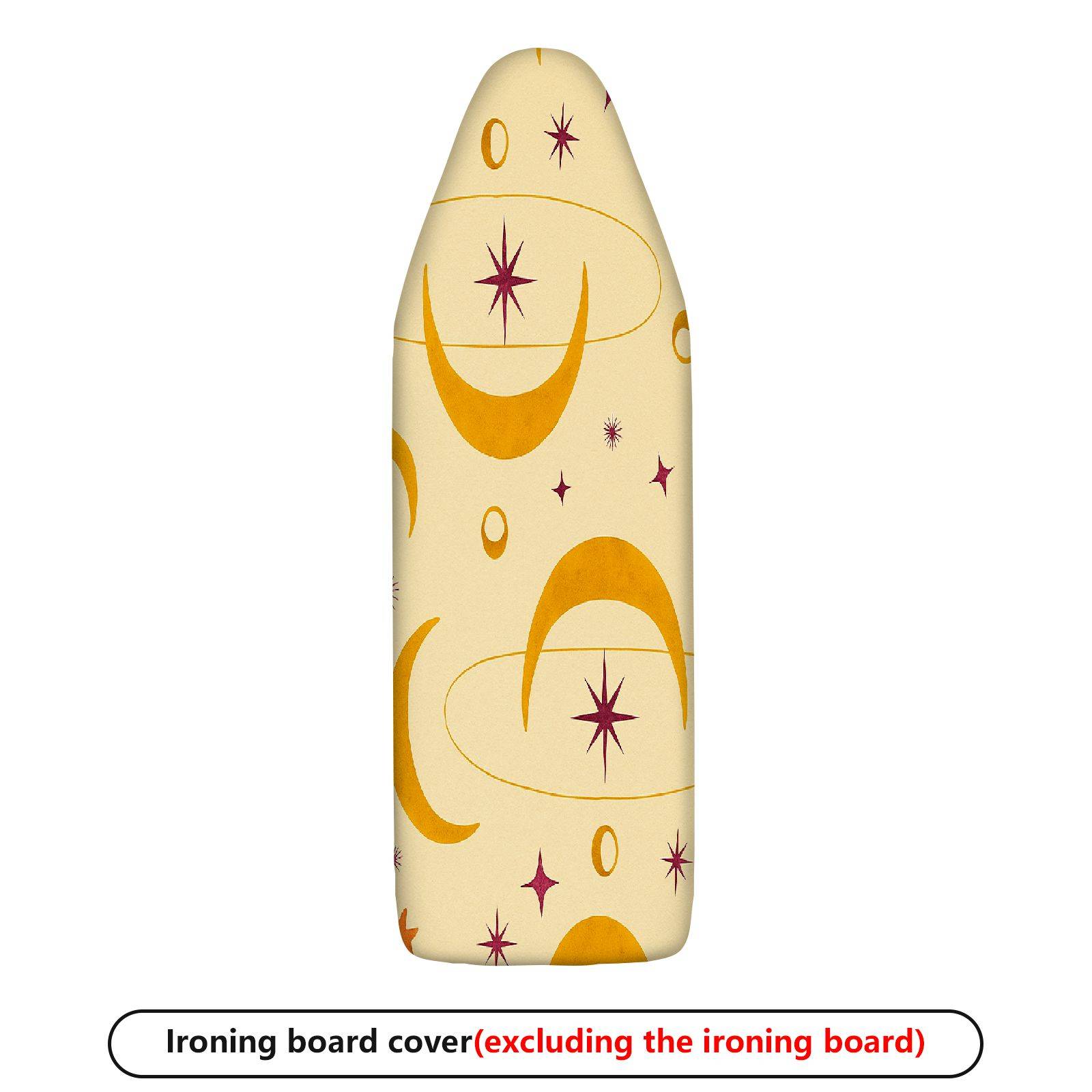 1-Piece Moon Star Planet  Ironing Board Cover, Universal Size, Without Board