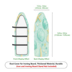 1-Piece Ocean Starfish Shell  Ironing Board Cover, Universal Size, Without Board