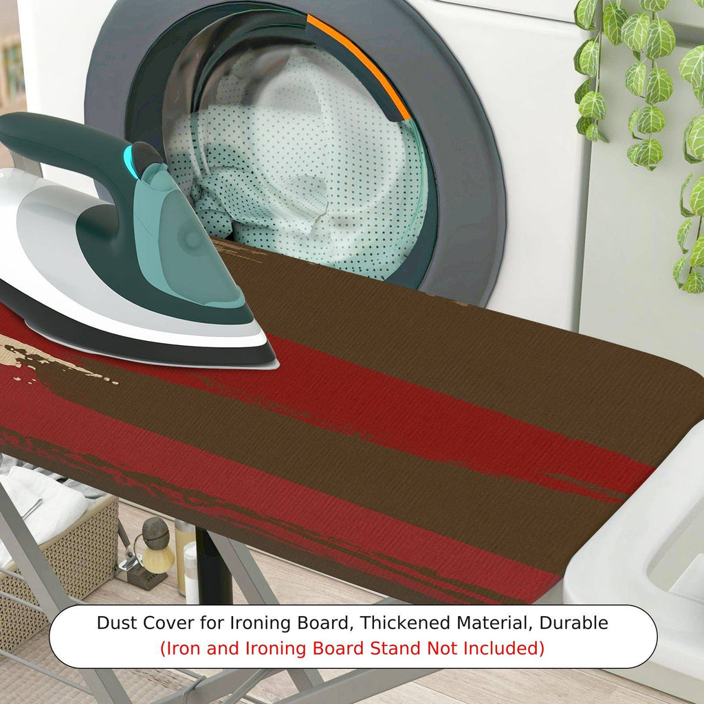 1-Piece Retro Stripes Abstract  Ironing Board Cover, Universal Size, Without Board